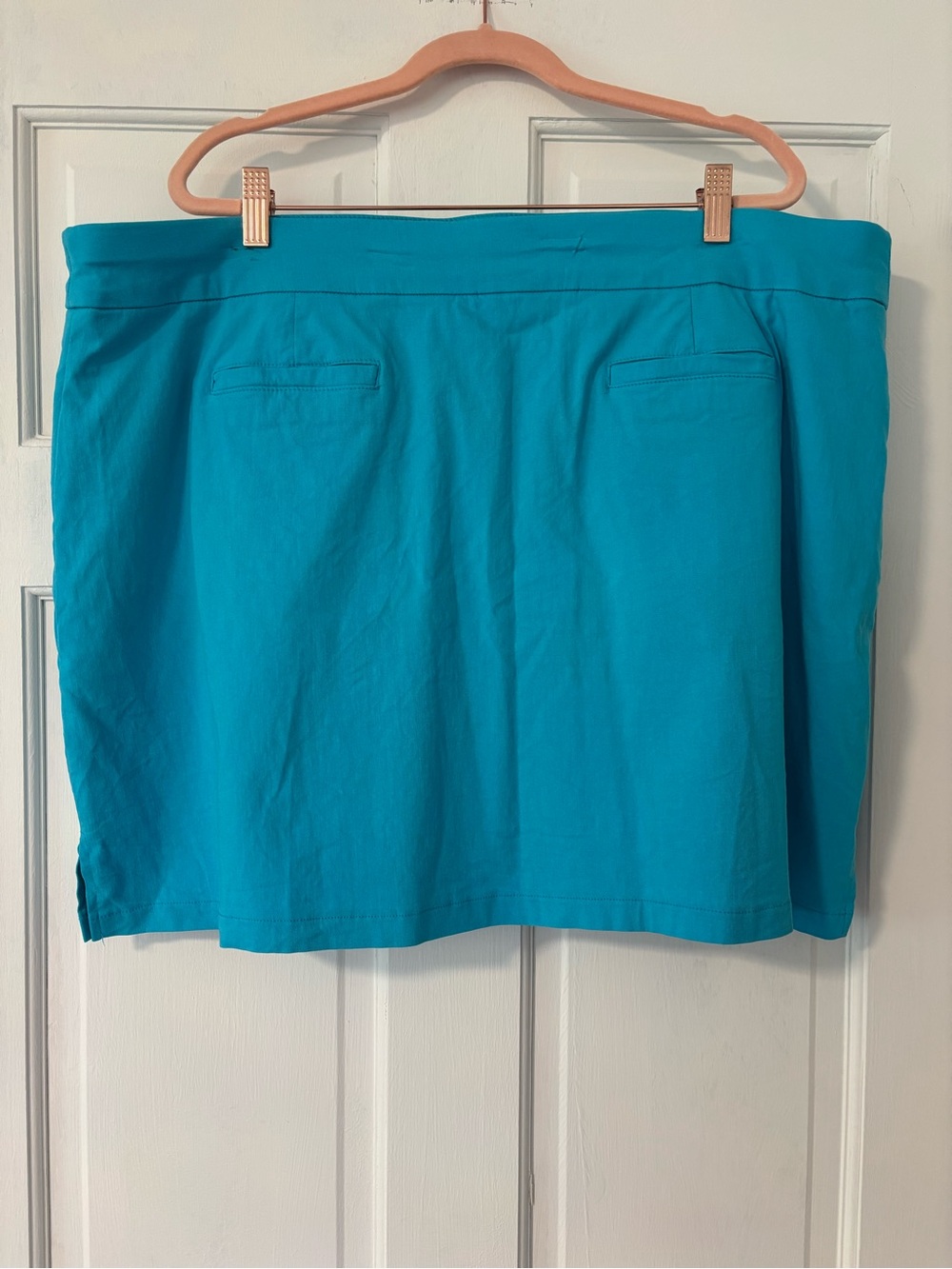 Ruby Rd. Size 20W Turquoise Skort With Pockets - Picture 4 of 9